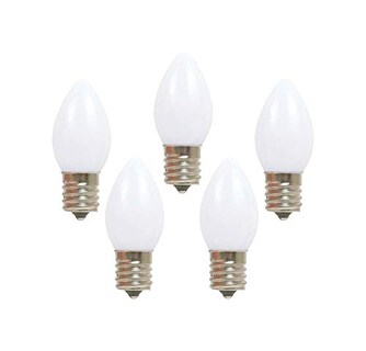 Foto 1 | Foto 1 | Bombillas Navideñas Holiday Bright Lights C7 5 W 25 W Color Blanco - Venta Internacional.