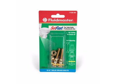 Foto 3 | Foto 3 | Sujetadores Mecánicos Fluidmaster 7110a-001-p10 Pernos De Latón - Venta Internacional.