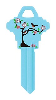 Foto 1 | Foto 1 | Llavero Hillman Diva Tree & Birds De Una Cara - Venta Internacional.