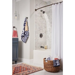 Foto 3 | Foto 3 | Grifo Para Bañera Y Ducha Moen Hilliard De 1 Manija Color Bronce - Venta Internacional.