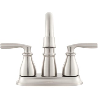 Foto 7 | Foto 7 | Set Central Faucet Moen Hilliard De 2 Manijas Níquel Cepillado - Venta Internacional.
