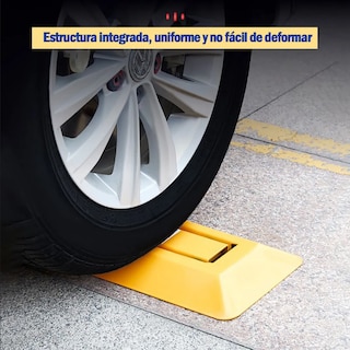 Foto 5 | Foto 5 | ''topes De Estacionamiento Cerradura De Advertencia 48cm Amarilla ''