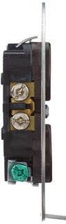Foto 4 | Foto 4 | Tomacorriente Eléctrico Leviton 1228 Dúplex 15a 125v Cubierta Metálica Marrón - Venta Internacional.