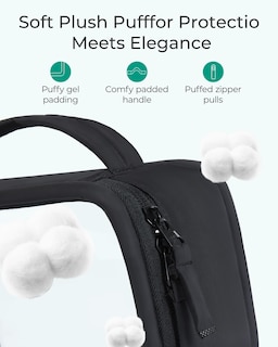 Foto 3 | Foto 3 | Bolsa De Cosméticos Bagsmart Clear Travel Aprobada Por La Tsa  23 X 15 X 10 Cm - Venta Internacional.