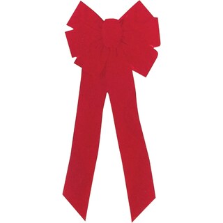 Foto 1 | Foto 1 | Bow Holiday Rim Velvet Red - Venta Internacional.
