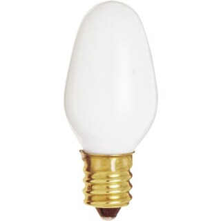 Foto 1 | Foto 1 | Bombilla Satco S4726 Con Base De Candelabro 7 W 120 V Blanca - Venta Internacional.