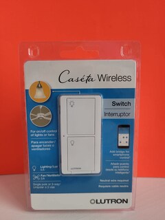 Foto 4 | Foto 4 | Interruptor Inalámbrico Lutron Pd-5ans-wh-r 5a Blanco Y Gris - Venta Internacional.