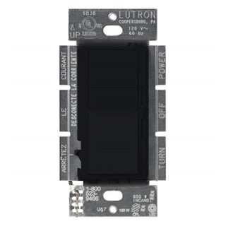 Foto 2 | Foto 2 | Interruptor De Intensidad Lutron Diva Negro 600 W 3 Vías 1 Paquete - Venta Internacional.