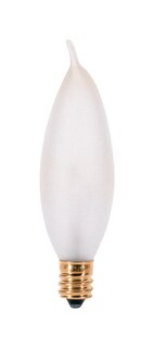 Foto 1 | Foto 1 | Lámpara Incandescente Satco 25 W E12 Blanco Suave Paquete De 10 - Venta Internacional.