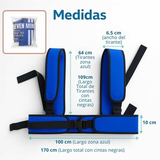 Foto 5 | Foto 5 | Chaleco de Seguridad Para Silla De Ruedas | Cinturón Ajustable Y Transpirable
