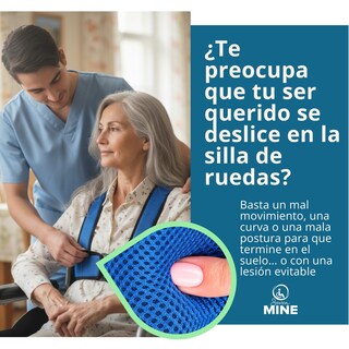 Foto 8 | Foto 8 | Chaleco de Seguridad Para Silla De Ruedas | Cinturón Ajustable Y Transpirable