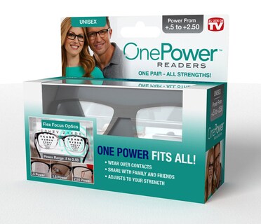 Foto 1 | Foto 1 | Gafas De Lectura Onepower Tal Como Se Ven En La Televisión Black Flex Focus - Venta Internacional.