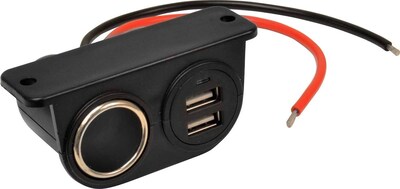 Foto 2 | Foto 2 | Adaptador De Carga Personalizado 18003 12 V Dual Usb - Venta Internacional.