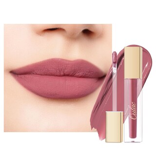 Foto 1 | Foto 1 | Lápiz Labial Líquido Oulac M12 Rosa Nude Mate Vegano Impermeable - Venta Internacional.