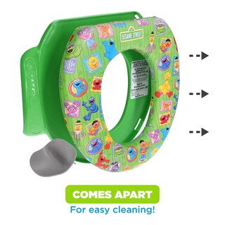 Foto 3 | Foto 3 | Orinal Blando Sesame Street Framed Friends - Venta Internacional.