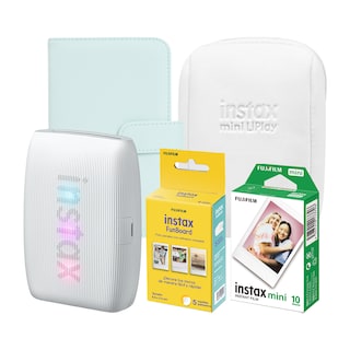 Foto 1 | Foto 1 | Impresora Instax Mini Link Blanco Con 20 Fotos Funda Y Accesorios