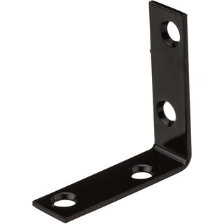 Foto 5 | Foto 5 | Soporte De Esquina National Hardware 2x5/8 Pulgadas Negro - Venta Internacional.