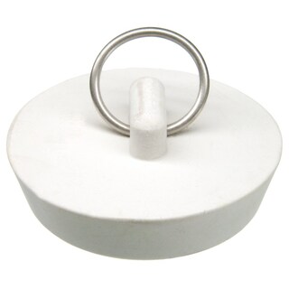 Foto 1 | Foto 1 | Tapón De Desagüe De Goma Danco 4 4 Cm Blanco Con Anilla - Venta Internacional.