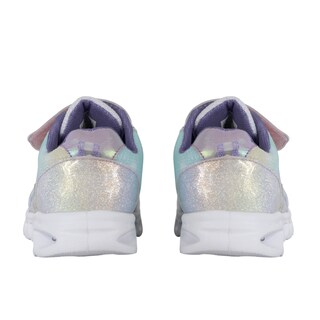 Foto 4 | Foto 4 | Tenis Frozen Con Luces Led Para Niña Brillantes Glitter Disney Ligeros Textil Princesas