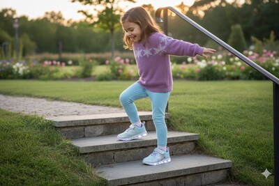 Foto 7 | Foto 7 | Tenis Frozen Con Luces Led Para Niña Brillantes Glitter Disney Ligeros Textil Princesas