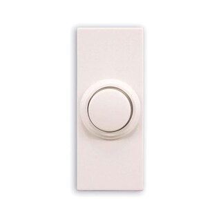 Foto 1 | Foto 1 | Timbre Inalámbrico Con Botón Pulsador Heath Zenith De Plástico Blanco - Venta Internacional.
