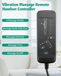 Foto 3 | Foto 3 | Sillón De Masaje Nahntaipy Con Control Remoto 8 Modos 5 Niveles 110 V - Venta Internacional.