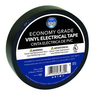 Foto 4 | Foto 4 | Cinta Adhesiva Eléctrica De Vinilo Ipg De 1 9 Cm X 18 2 M Color Negro - Venta Internacional.