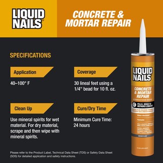 Foto 4 | Foto 4 | Adhesivo Liquid Nails Tough Repair Gris 305 Ml Para Interior Y Exterior - Venta Internacional.