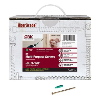 Foto 5 | Foto 5 | Tornillos Grk Fasteners R4 #9 X 3-1/8 1900ct Para Marcos De Madera - Venta Internacional.