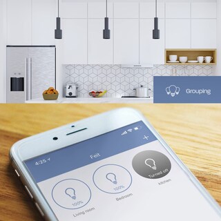 Foto 6 | Foto 6 | Bombilla Feit Electric Br30 Wifi 5000 K Regulable 65 W - Venta Internacional.