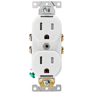 Foto 1 | Foto 1 | Enchufe Eléctrico Leviton R62-cbr15-00w Blanco 110 V - Venta Internacional.