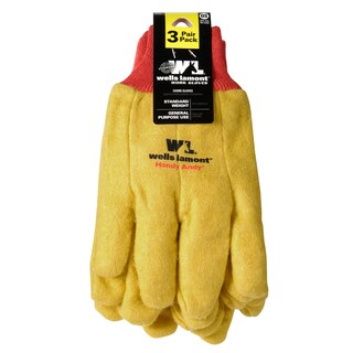 Foto 3 | Foto 3 | Guantes De Trabajo Wells Lamont De Poliéster Y Algodón Estándar Paquete De 3 - Venta Internacional.