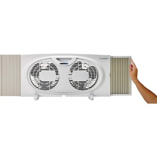 Foto 4 | Foto 4 | Ventilador De Ventana Lasko Twin De 2 Velocidades Funcionamiento Silencioso - Venta Internacional.