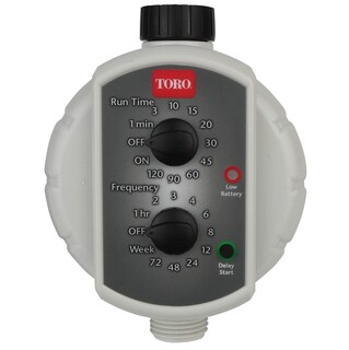 Foto 1 | Foto 1 | Temporizador De Grifo De Baja Presión Toro 53453 Funciona Con Pilas - Venta Internacional.