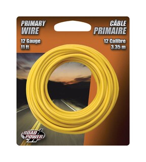 Foto 1 | Foto 1 | Cable Coleman De Cable Primary Wire 11 Pies Calibre 12 Revestimiento De Pvc Amarillo - Venta Internacional.
