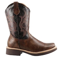 Botas Vaqueras Caballero California 405 Moka En Piel Bota Hombre Talla 25 A 30 M