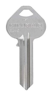 Foto 1 | Foto 1 | Llave En Blanco Tradicional De Un Solo Lado Hillman Ru-45 Para Llavero - Venta Internacional.