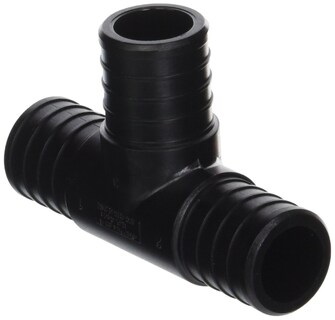 Foto 1 | Foto 1 | Pex Tee Ecopoly 32769 1 Cm De Diámetro Interno Plástico Rizado Paquete De 5 - Venta Internacional.