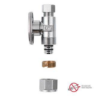 Foto 2 | Foto 2 | Valve Plumb Pak Pp2887ez Cuarto De Vuelta Sin Engarce Pex 1/2 X 3/8 Pulgadas Cromado - Venta Internacional.