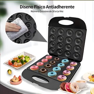 Foto 4 | Foto 4 | Caseras Con 16 Piezas Para Hacer Mini Rosquillas Color Negro