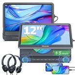 Reproductores Duales De Dvd Gonavidio Para Coche De 12 Pulgadas Con Hdmi Batería De 5 Horas - Venta Internacional.