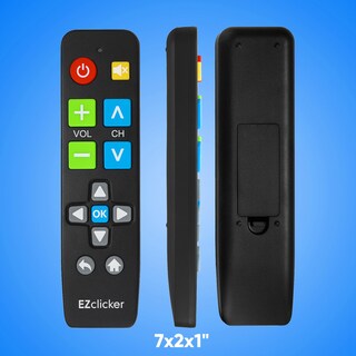 Foto 7 | Foto 7 | Control Remoto Ezclicker Para Samsung Tv Botón Grande Fácil De Usar Negro - Venta Internacional.