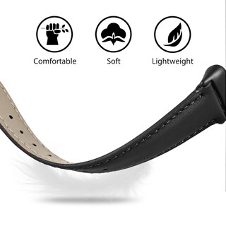 Foto 3 | Foto 3 | Correa De Reloj Farluya Leather Para Fitbit Charge 6/5 Negra - Venta Internacional.