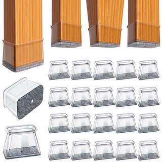 Foto 1 | Foto 1 | Protectores De Silicona Para Sillas Y Patas De Bumaco Transparentes Con Forma De L - Venta Internacional.