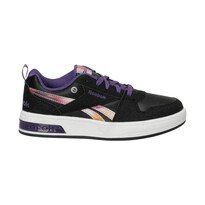 Tenis Reebok Sneaker Royal Prime Step Casual Negro/morado Para Jovenes