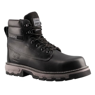 Foto 2 | Foto 2 | Bota Caribu 976 Negro Bota En Piel De Trabajo Con Casco Poliamida Nom-113 Talla 25 A 29.5 M