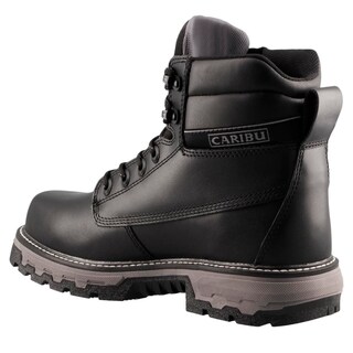 Foto 4 | Foto 4 | Bota Caribu 976 Negro Bota En Piel De Trabajo Con Casco Poliamida Nom-113 Talla 25 A 29.5 M