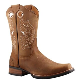 Foto 2 | Foto 2 | Bota Vaquera Caballero California 610 Camel En Piel Bota Hombre Talla 25 A 30 M