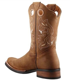 Foto 4 | Foto 4 | Bota Vaquera Caballero California 610 Camel En Piel Bota Hombre Talla 25 A 30 M