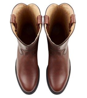 Foto 5 | Foto 5 | Bota Vaquera Caballero California C510 Cafe En Piel Bota Hoombre Talla 25 A 30 M